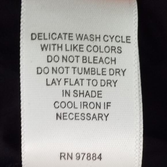 Tart Collections Womens Sz Large Harbor Knit Midi Dress Black Pockets A-Line - Picture 8 of 9